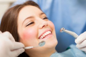 Patient Getting Dentures